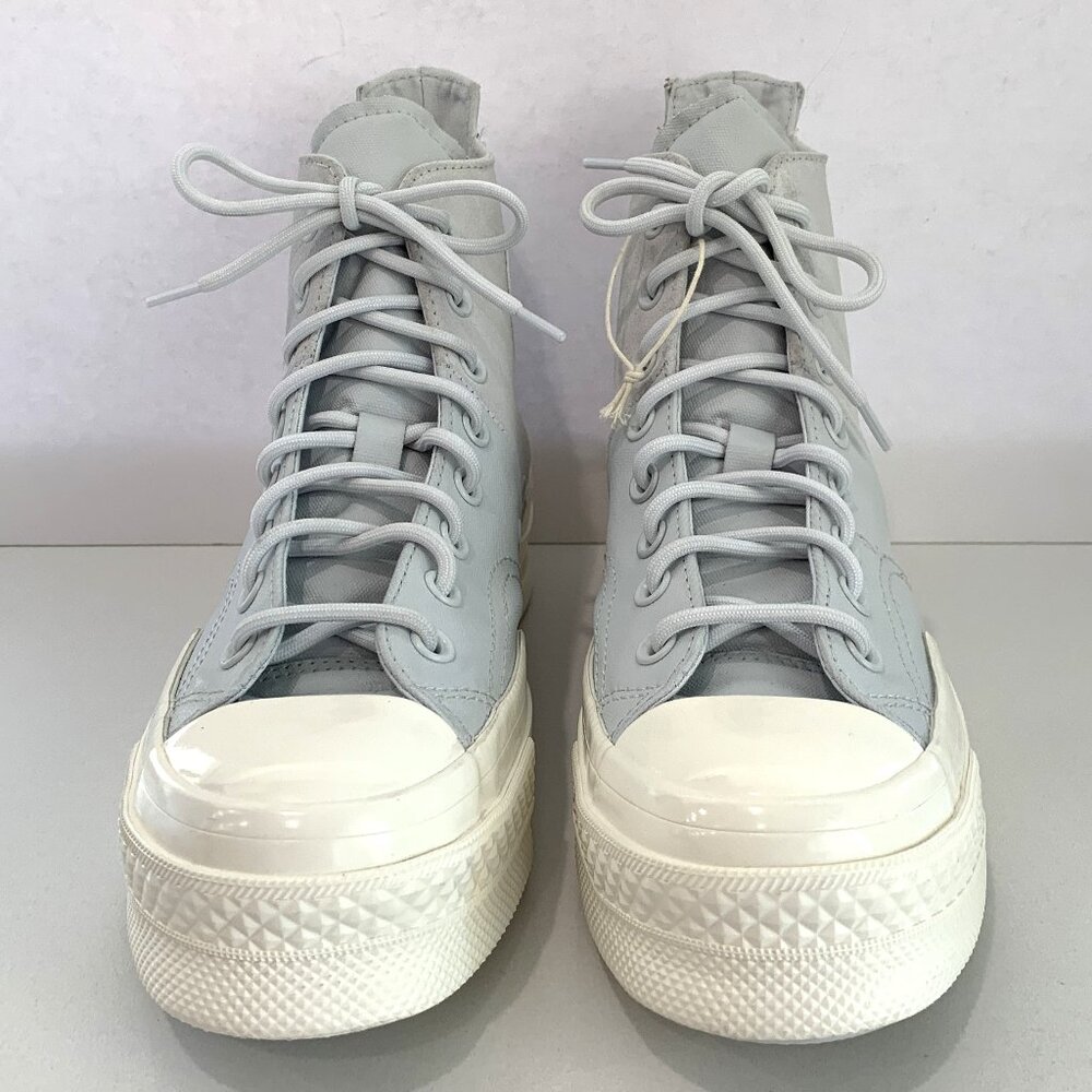 Converse Chuck 70 Plus All Star Mixed Material Platform Sneakers High Top Size 9 - Picture 3 of 9